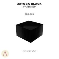 Jatoba Black Varnish 80 X 80 X 50