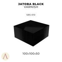 Jatoba Black Varnish 100 X 100 X 50