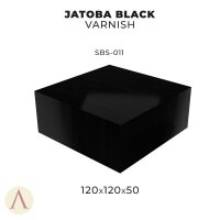 Jatoba Black Varnish 120 X 120 X 50