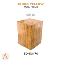 Iroko Yellow Varnish 50 X 50 X 70