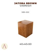 Jatoba Brown Varnish 40 X 40 X 50