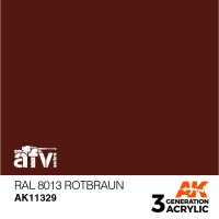 AK-11329-Ral-8013-Rotbraun-(3rd-Generation)-(17mL)