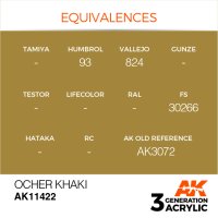 AK-11422-Ocher-Khaki-(3rd-Generation)-(17mL)