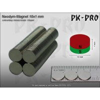 Neodym-Magnet-Round-10x1mm-(10x)