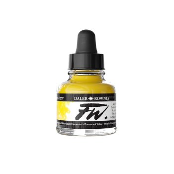 FW Acrylic Ink Fluoreszierend Gelb (29,5ml)