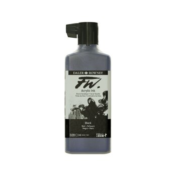 FW Acrylic Ink Schwarz (180ml)