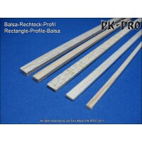 PK PRO Balsa Profile 3x7/25mm