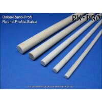 PK PRO Balsa Round 8mm