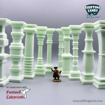 Pillar Template A-E Set - Medium