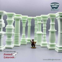 Pillar Template A-E Set - Medium