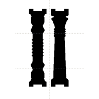 Pillar Template H - Small