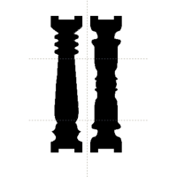 Pillar Template I - Large