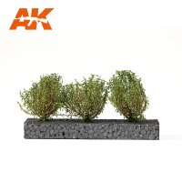 AK-8215-Dark-Green-Bushes-4-6Cm-1:35 / 75-mm / 90-mm
