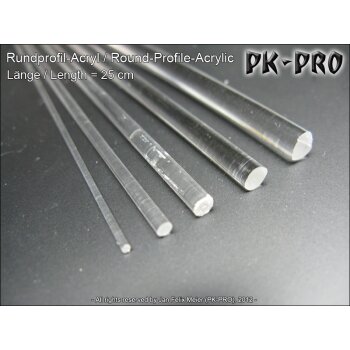 PK-Acryl-Round-Profile-2mm-(25cm)