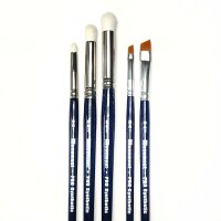 Pro Drybrush 5 brush set – 1 each of all sizes