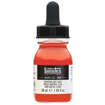 Liquitex Professional Acrylic Ink 30ml BTL NAPHTHOL RED LIGHT