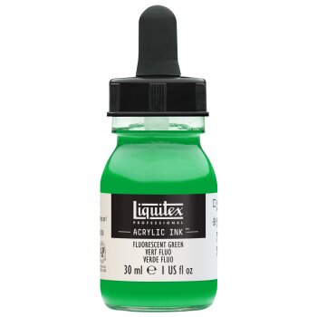 Liquitex Professional Acrylic Ink 30ml BTL FLUORESCENT GREEN