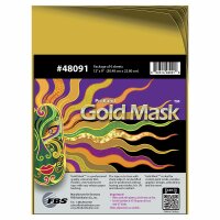 Gold Mask 30,48 cm x 22,86 cm (PU 6 Sheets)