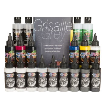 Artist Box Set 5084-E Steve Gibsons Air, Oil, Lead Grisaille Grey - Master Set Modern Edition 19 x 60 ml