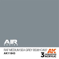 AK-11843-RAF-Medium-Sea-Grey-BS381C/637-(3rd-Generation)-(17mL)