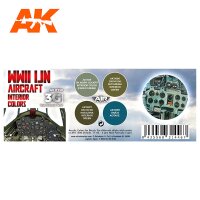AK-11738-WWII-IJN-Aircraft-Interior-Colors-SET-(3rd-Generation)-(4x17mL)