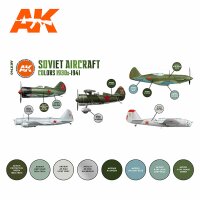 AK-11740-Soviet-Aircraft-Colors-1930s-1941-SET-(3rd-Generation)-(8x17mL)
