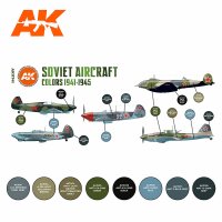 AK-11741-Soviet-Aircraft-Colors-1941-1945-SET-(3rd-Generation)-(8x17mL)