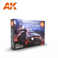Transparent Colors Set  (3rd-Generation) (6x17mL)