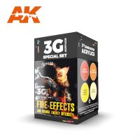 Wargame Color Set - Fire Effects (4x17mL)