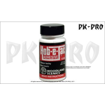 WS-Hob-e-Tac® Adhesive wasserlösl. Hochdruckkleber-(59,1mL/2oz)