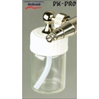 H&S-glass 15ml with plastic lid-[117350]