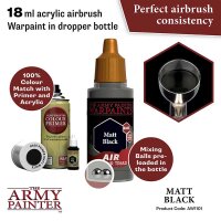 Warpaints Air Matt Black (18mL)