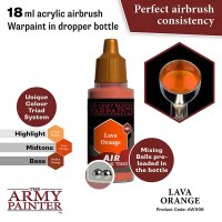 Warpaints Air Lava Orange (18mL)