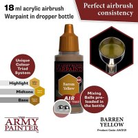 Warpaints Air Barren Yellow (18mL)