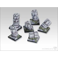 Stonefloor Bases - 20x20mm pillars (5)
