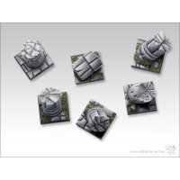 Stonefloor Bases - 20x20mm pillars (5)