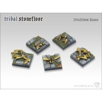 Tribal Stonefloor Bases - 20x20mm (5)