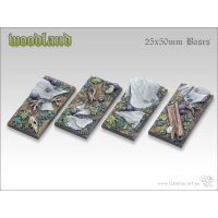 Woodland Bases - 25x50mm (4)
