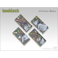 Woodland Bases - 25x50mm (4)