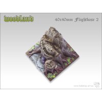 Woodland Bases - 40x40mm Flightbase 2
