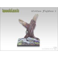 Woodland Bases - 40x40mm Flightbase 3