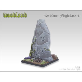 Woodland Bases - 40x40mm Flightbase 4