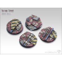 Scrap Steel Bases - 40mm (2)