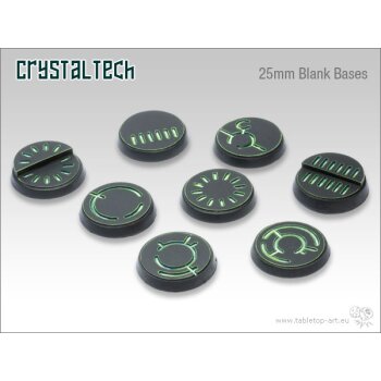 Crystal Tech Bases - 25mm BLANK (5)