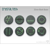 Crystal Tech Bases - 25mm BLANK (5)