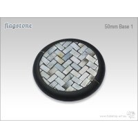 Flagstone Bases - 50mm Round Lip 1