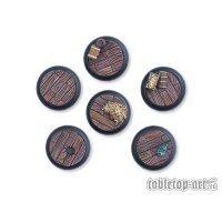 Pirate Ship Bases - 30mm Round Lip (5)