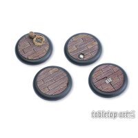 Pirate Ship Bases - 40mm Round Lip (2)