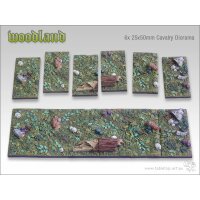 Woodland Bases - 25x50mm Diorama (6)