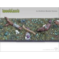 Woodland Bases - 40x40mm Diorama (4)